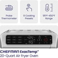 thumbnail image 4 of Restored Chefman ExacTemp Air Fryer Toaster Oven Combo with Probe Thermometer, 4 of 10