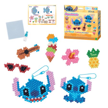 Aquabeads Stitch Keychain Craft Kit Kids Crafts Beads Arts and Crafts Complete Activity Kit for 4+