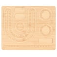 thumbnail image 2 of Beading Board, Clear Position Marking Various Slots Bracelet Measurement Board Multifunction Dual Scales  for Jewelry, 2 of 7