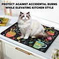 thumbnail image 7 of Stove Top Cover for Home Decoration Kitchen Pad Non-Stick Washable Cooktop Covers Countertop Protector Keep Stove Clean 28"x20" (Kitchen-2), 7 of 7