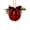 Red-RD, variant on JJV Giant Christmas Vintage Bell with Bow and Berries, 6 Inch Metal Jingle Bell Large Christmas Hanging Star Cutouts Ornament for Fireplace and Tree