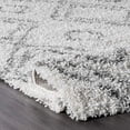 thumbnail image 4 of nuLOOM OZSG18A Soft and Plush Moroccan Trellis Lola Square Rug, 8, White, 4 of 4