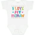 thumbnail image 3 of Inktastic I Love My Memaw Gift for Granddaughter Girls Baby Bodysuit, 3 of 5