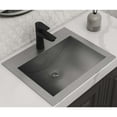 thumbnail image 2 of Ruvati 21 x 17 inch Drop-in Topmount Bathroom Sink Brushed Stainless Steel, 2 of 5