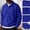 Navy #0266, variant on Mens Waffle Knit Polo Pullover Sweatshirt Long Sleeve Casual Textured Fall Sweater Top