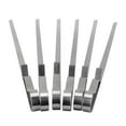 thumbnail image 3 of ALEKO BBQSS Brochettes de Barbecue Réutilisables en Acier Inoxydable - 17 Pouces - Lot de 6, 3 of 5