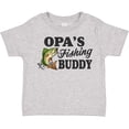 thumbnail image 3 of Inktastic Opa's Fishing Buddy Boys Toddler T-Shirt, 3 of 5