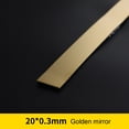 Wall Trim Molding 16.4Ft x 0.8inch Peel and Stick Trim Molding gold
