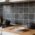 thumbnail image 3 of 10 Pcs, 3D Peel and Stick Tile, 11.8"×11.8" 10-Sheet PVC Square Peel and Stick Backsplash for Kitchen Stick on Tiles for Bathroom, Living Room, Fireplace, Wall Decor, 3 of 7