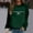 Green, variant on Women Sweatshirts Womens Long Sleeve Sweatshirt Women Pullover Green Pullover Adult Sweatshirts for Women Fall Street Style
