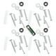 thumbnail image 1 of TABLZONE 1Jgo Tornillos De Hierro Resistentes Para Montaje De TV Con Accesorios Y Suministros Confiables, 1 of 8
