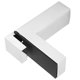 thumbnail image 1 of Soporte de estante ANGGREK de alta confiabilidad con clip fijo de vidrio y tablero de madera, 1 of 8