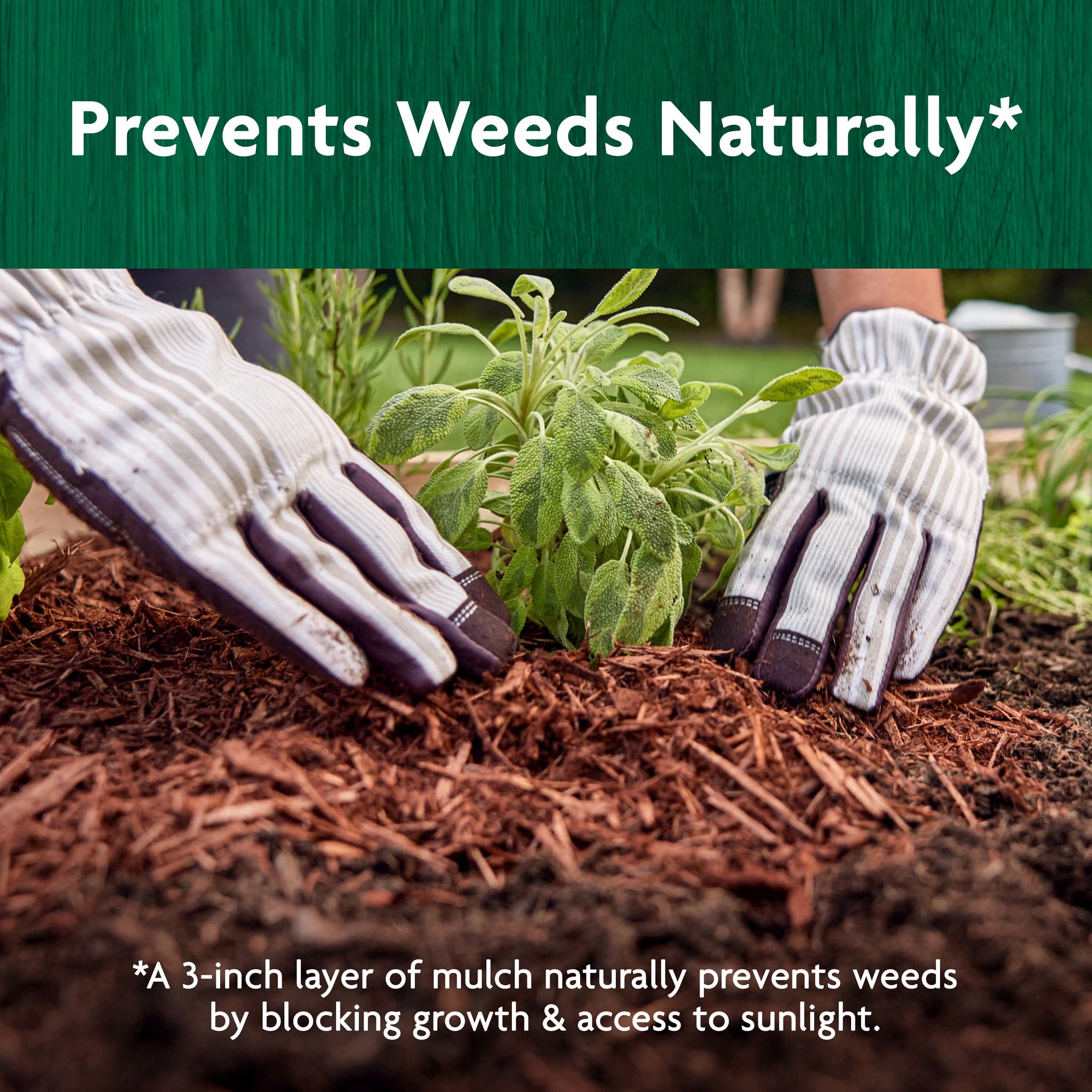 Miracle-Gro Organic All Natural Mulch, OMRI Listed, 1.5 cu. ft.
