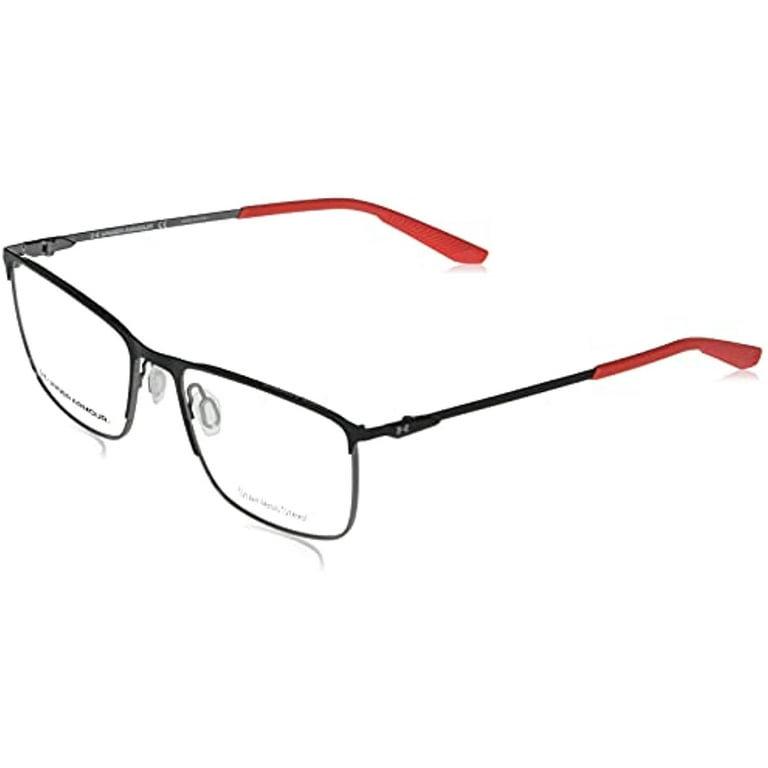 Attent Effectief vleugel Under Armour Eyeglasses for Men UA 5006/G 003 Rectangle Frames, Matte Black  - Walmart.com