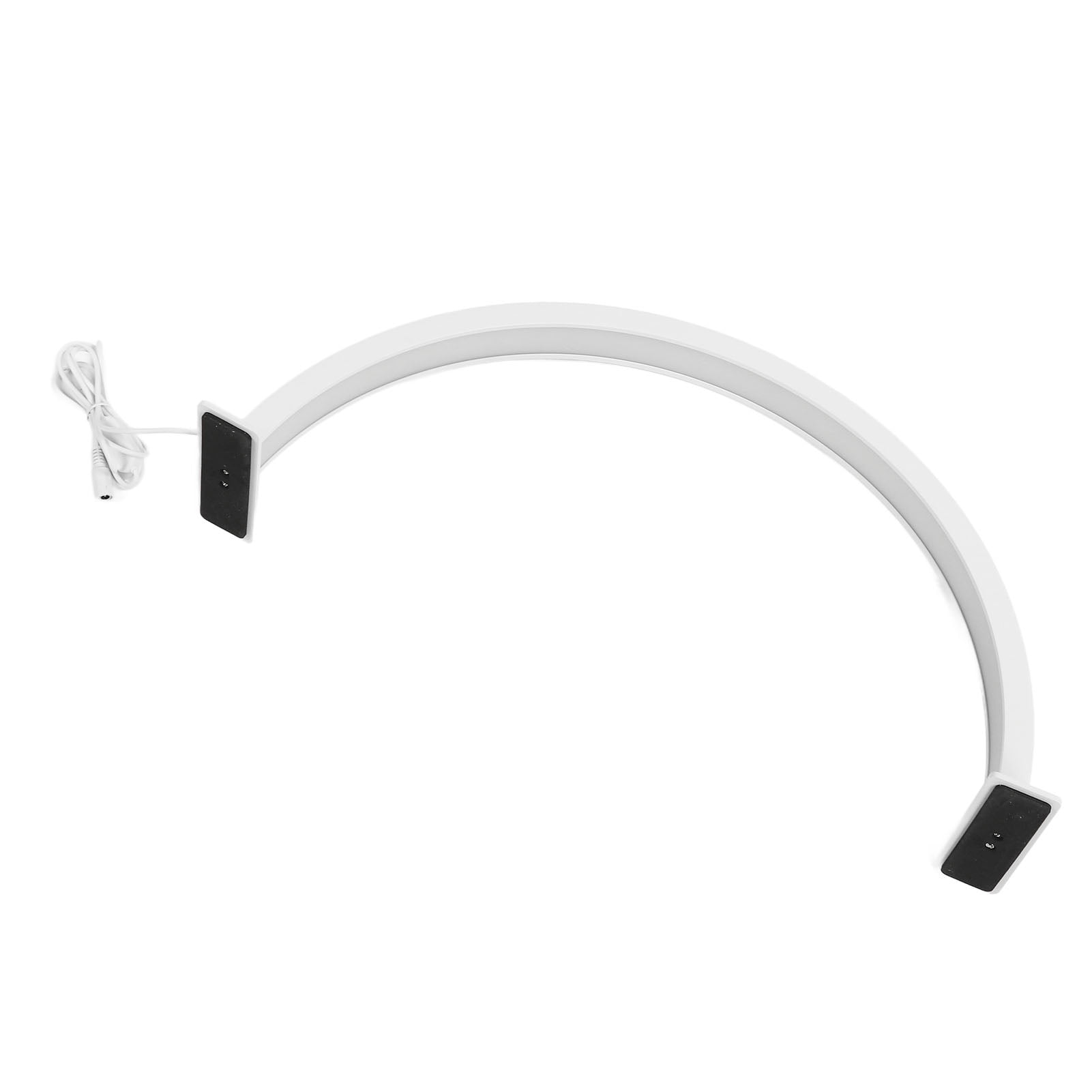 Half Moon Desk Lamp, 3 Color Temperature LED Half Moon Light  For Eyebrow Tattooing US Plug