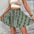 thumbnail image 7 of UDAUDU Women's Flowy Summer Shorts High Waisted Casual Dressy Shorts Comfort Loose Fit Beach Vacation Outfits Green S, 7 of 7