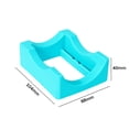 thumbnail image 1 of Titular De Vaso Taza pequeña de silicona, soporte para taza de cristal con soporte para vaso con ranura integrada para manualidades Ndcxsfigh Libre de BPA, 1 of 7