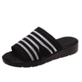 thumbnail image 2 of Novedad de verano, sandalias y zapatillas planas para exteriores, zapatos de mujer de Color sólido, zapatos de playa con punta redonda Wmkox8yii ytu9073, 2 of 9