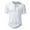 White, variant on Men's Casual Short Sleeve Button Up Tee Solid Color Comfortable Top For Daily Wear Outdoor Spring Summer Activities Lightweight Breathable Mens Summer Lightweight Pullover Tee Shirts