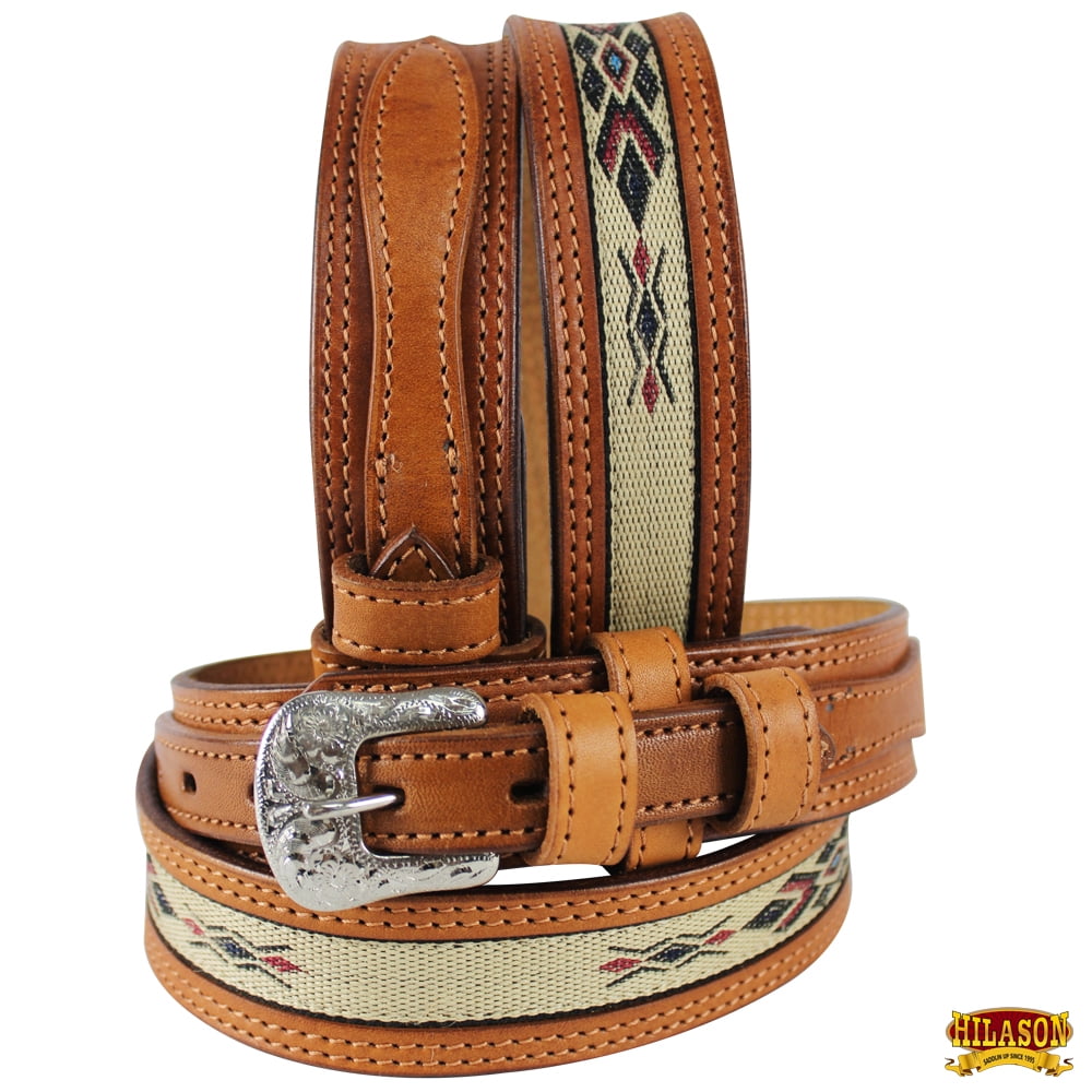 Genuine Leather Mens Ranger Belt 