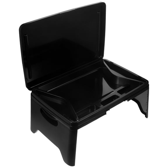 HOMEMAXS  Folding Computer Desk Laptop Table for Bed Student Office Black
