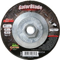 Gator Blade Type 27 4-1/2 In. x 1/8 In. x 5/8 In.-11 Metal Cut-Off Wheel 9617