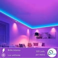thumbnail image 2 of Tira led neon morada flexible unicolor 5 metros solo rollo impermeable DOSYU  DY-YL08, 2 of 8