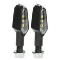 thumbnail image 2 of Motorcycle Lamp,Motorcycle Double Sided LED Bullet Turn Signal Light Turn Signal Lamp Seamless Integration, 2 of 7