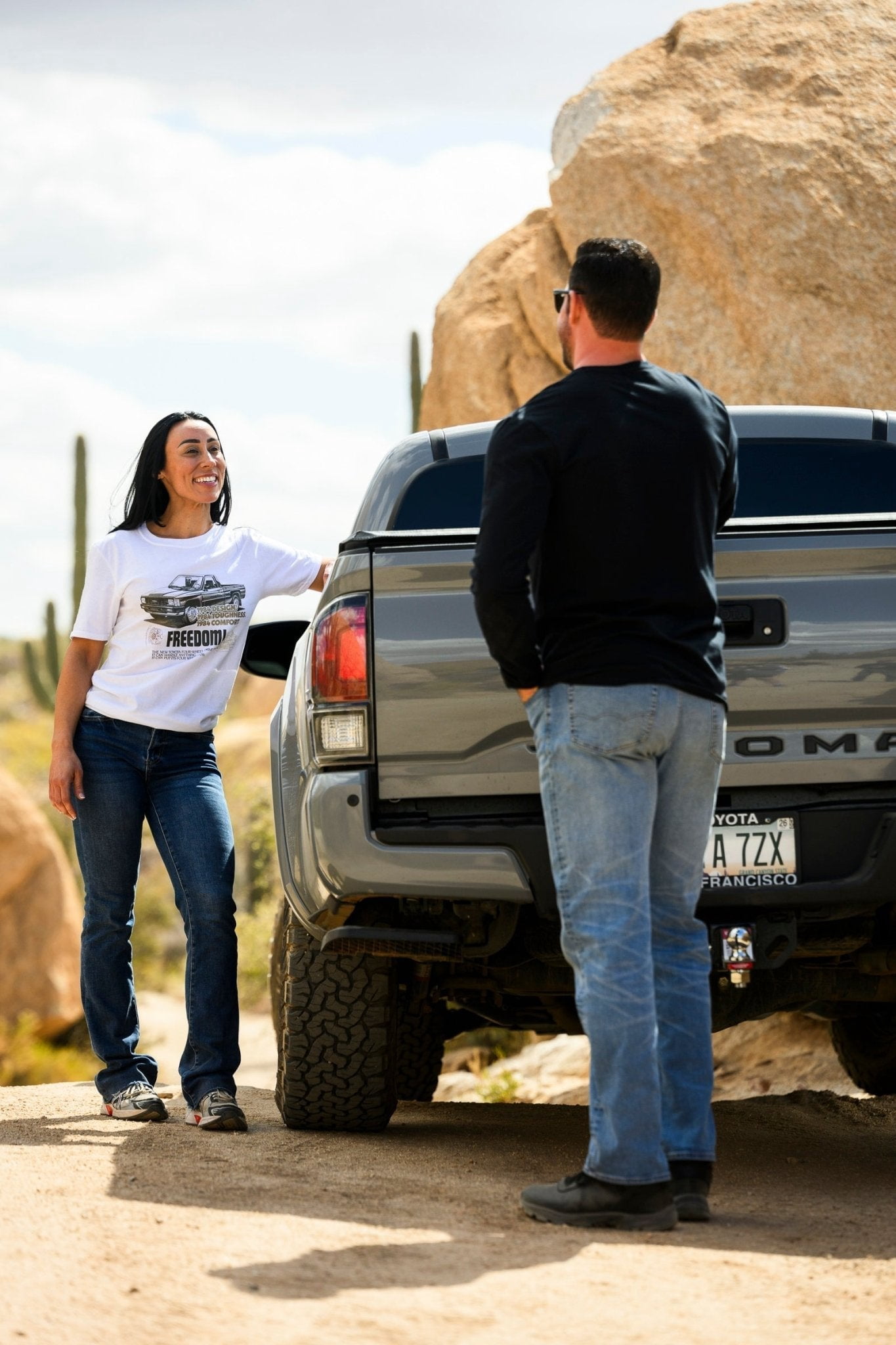 Toyota Vintage Pick-Up Truck T-shirt-Off Road Lifestyle Apparel