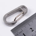 thumbnail image 5 of tooloflife Durable Carabiner Keychain Quick Release Hooks Large Load Bearing Titanium Alloy, 5 of 5