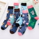 thumbnail image 3 of Calcetines de moda creativos de tubo medio, calcetines de moda con animales en forma de estrella, calcetines de moda urbana para hombres y mujeres, 3 of 6
