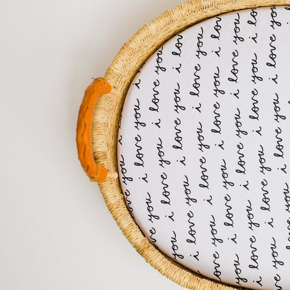 "I Love You" Changing Pad Cover