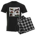 thumbnail image 6 of CafePress - Otters Of The World Men's Dark Pajamas - Men's Dark Loose Fit Cotton Pajama Set, 6 of 7