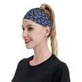 thumbnail image 6 of Yiaed Anchors and Nautical Print Sports Headbands,Moisture Wicking Workout Headband, Sweatband Headbands for Running,Cycling for Women and Men, 6 of 8