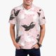 thumbnail image 1 of Balery Swan And Flowers2 Camisa Polo de Hombre con Estampado, de Manga Corta y Tejido Medio, Camisa Tipo Golf Polo-4X-Large, 1 of 6
