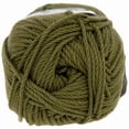 thumbnail image 2 of Yarn Bee Fundamental Cotton Yarn, Medium Weight 100% Mercerized Cotton Yarn, 164 Yards, Olive, 2 of 4