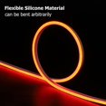 thumbnail image 4 of Galgreen Neon Rope Lights, 16.4ft Rope Lights with Dimmable Remote and Adapter, Waterproof Flexible Smart Led Strip Lights for Bedroom, Super Bright, DIY Neon Sign, Indoors Outdoors Wall Decor, Red, 4 of 7