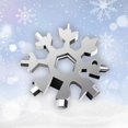 thumbnail image 1 of Multiherramienta de copo de nieve de acero inoxidable 18 en 1. Afortunado Sencillez, 1 of 4