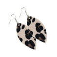 thumbnail image 3 of pitrice Leopard Print Earrings Charming Fashion Accessory Female Jewelry Adornment Dual-sided Water Drop Ear Dangles Birthday Gift Type 13, 3 of 4