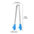 thumbnail image 5 of SouMaox Stainless Steel Silicone Clamps, Small Serving Tongs, Grabber, Charcuterie Board Accessory for Kitchen Parties, 5 of 9