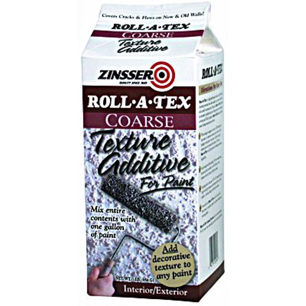 2Pc Zinsser 22234 Roll-A-Tex Coarse Texture Additive For Interior ...