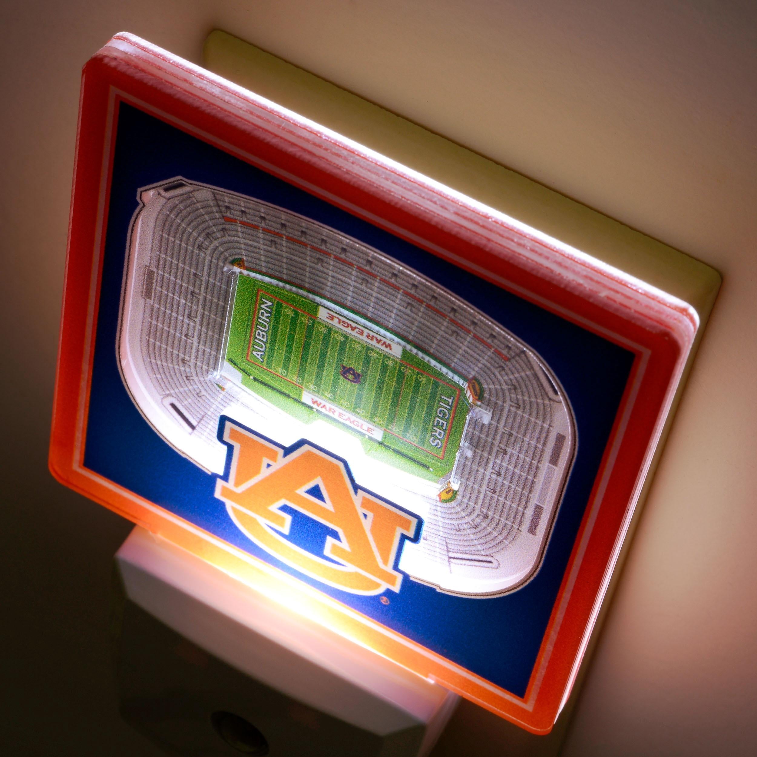 YouTheFan NCAA Auburn Tigers StadiumView Nite Light