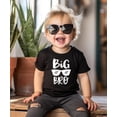 thumbnail image 3 of Big Bro Sunglasses New Sibling Announcement T-Shirts and Raglans Black Shirt Youth Large, 3 of 5