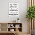 thumbnail image 3 of Christian Wall Decor Bible Verse Wall Art Canvas Painting Print Framed by Wiedern a House Is Built Proverbs 24:3-4 Scriptures Canvas Poster Sign for Home Decor (12x15 Inch), 3 of 5