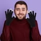 thumbnail image 2 of Guantes cálidos USB para invierno, eléctricos, con pantalla táctil, para el hogar y la oficina., 2 of 6