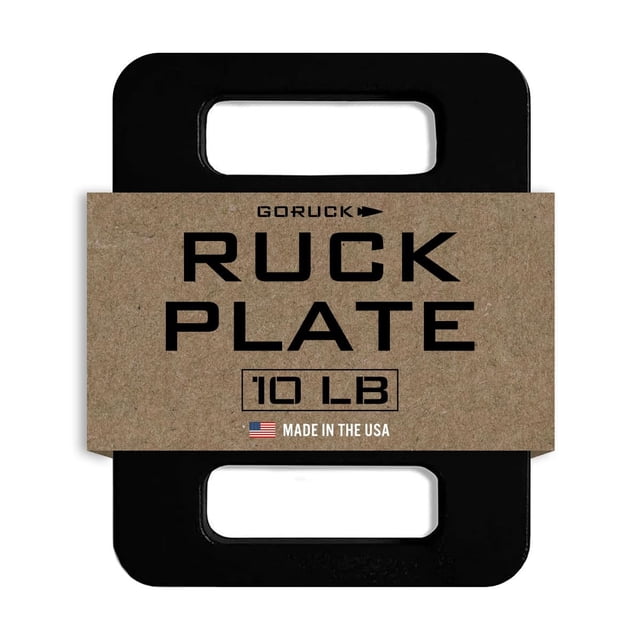 Placa de peso GORUCK de hierro fundido de 4,5 kg para rucking