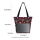 thumbnail image 3 of Disketp Geometric Hearts Bolsa de Hombro Casual para Mujer, Bolso Cruzado para Compras, Viajes y Uso Diario, 3 of 6