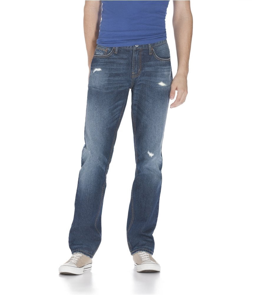 Slim Straight Medium Wash Jean 