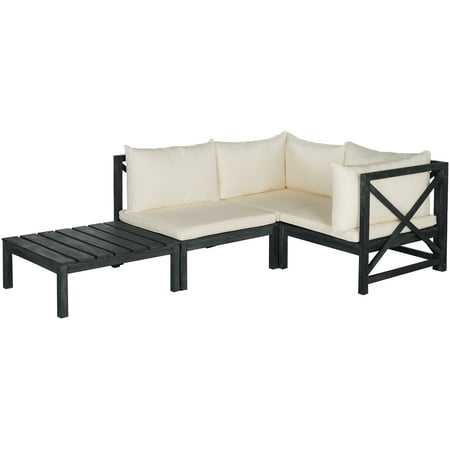Safavieh Lynwood Outdoor Contemporary Modular Sectional with Cushion