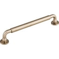 thumbnail image 4 of Top Knobs Tk824 Serene 6-5/16" Center To Center Handle Cabinet Pull - Nickel, 4 of 7